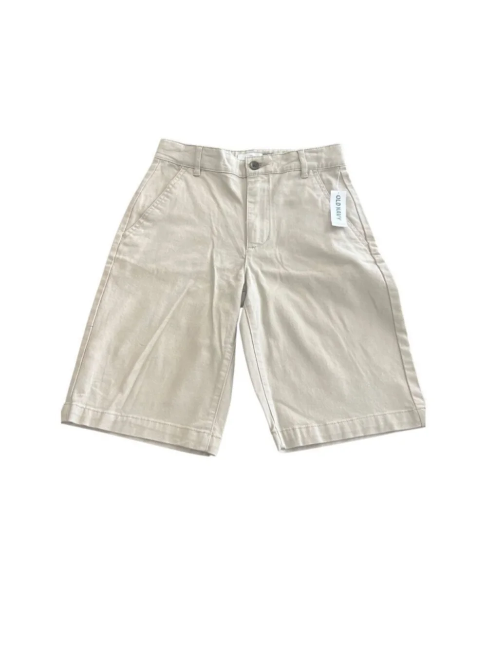 Old Navy kids slim khaki shorts size 12